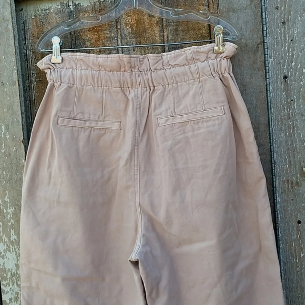 New Free People Margate pants pleated high rise trouser medium - Picture 8 of 13